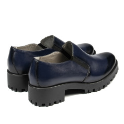 Zapatos casuales de mujer 684 en índigo