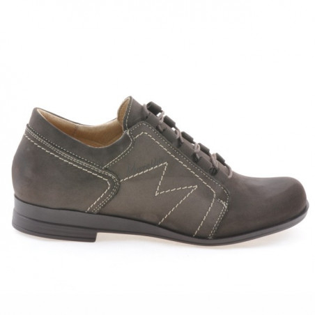 Zapatos casuales mujer 608 bufo café
