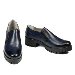 Zapatos casuales de mujer 684 en índigo