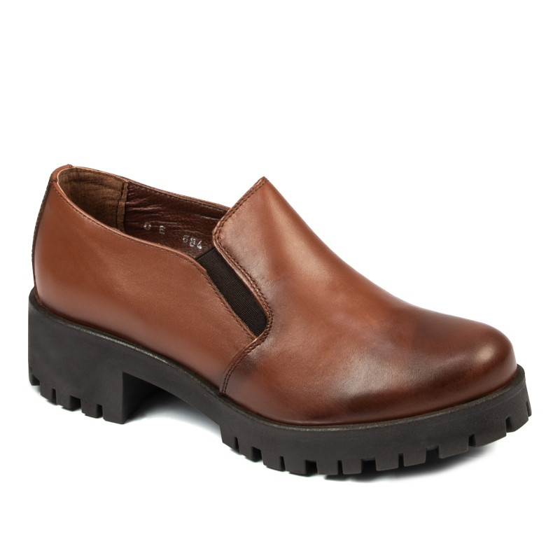 Zapatos casuales de mujer 684 a marrón
