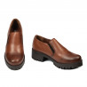 Zapatos casuales de mujer 684 a marrón