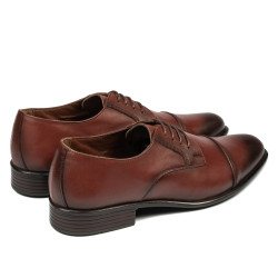 Zapatos elegantes para hombre 838 a coñac