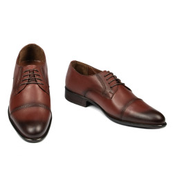 Zapatos elegantes para hombre 838 a coñac