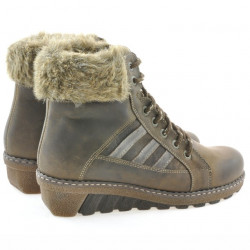 Botines mujer 3226 tuxon café