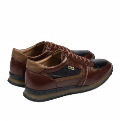 Zapatillas deportivas hombre 833 marrón+índigo