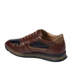 Zapatillas deportivas hombre 833 marrón+índigo
