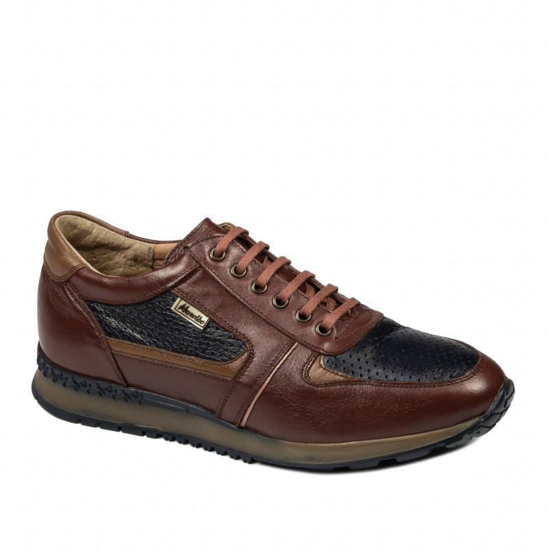 Zapatillas deportivas hombre 833 marrón+índigo
