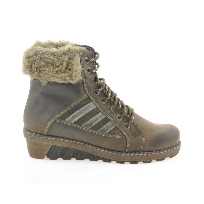Botines mujer 3226 tuxon café