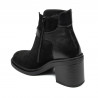 Botines de mujer 3400 bufo negro combinado
