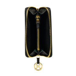 Billetera de mujer 204g negro caviar