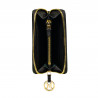 Billetera de mujer 204g negro caviar