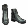 Botines mujer 3338 gris nacarado