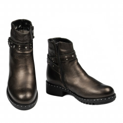 Botines mujer 3338 bronce