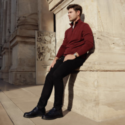 Zapatos elegantes para hombre 972 charol índigo combinado lifestyle