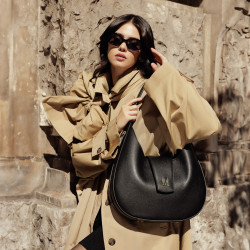 Bolso de mujer de hombro 036g negro