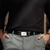 Cinturón hombre 76b negro lifestyle