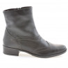 Botines mujer 231 café