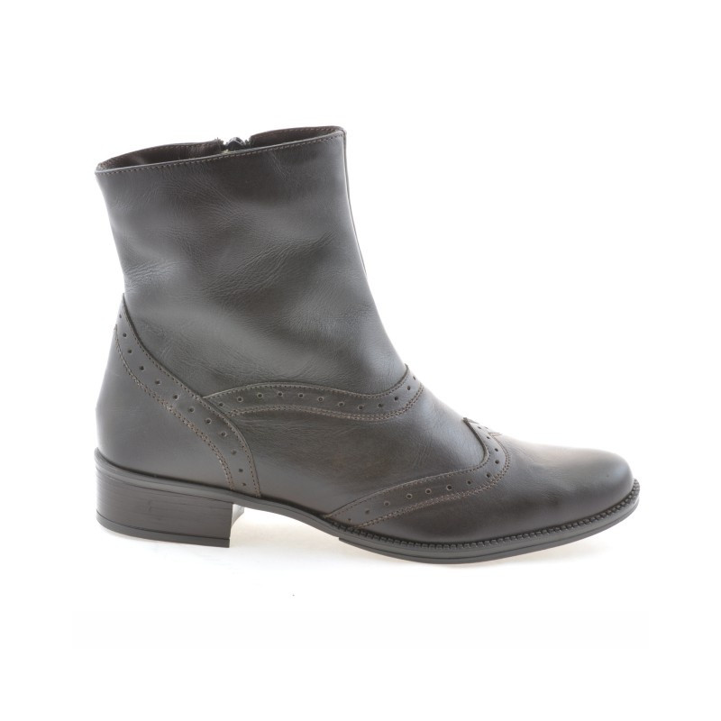 Botines mujer 231 café