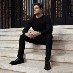 Zapatos elegantes para hombres 937 negro lifestyle