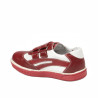 Zapatos para niños pequeños 16-1c rojo+blanco