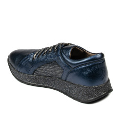 Zapatillas deportivas/casuales para mujer 6010 índigo nácar combinado
