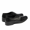 Zapatos elegantes para hombre 837 negro