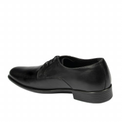 Zapatos elegantes para hombre 837 negro