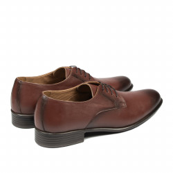 Zapatos elegantes para hombre 837 a coñac