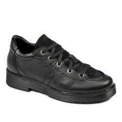 Zapatos casuales para mujer 6026 negro combinado