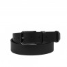 Cinturón hombre 70b negro mate