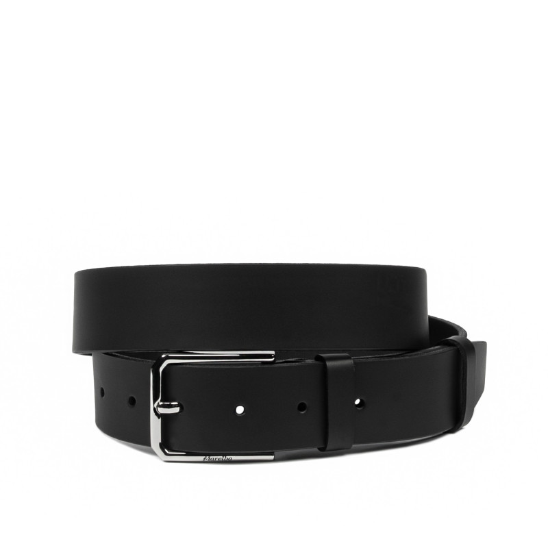 Cinturón hombre 70b negro mate