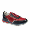 Zapatillas deportivas para adolescentes 374 índigo + rojo