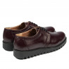Zapatos casuales de mujer 6007 burdeos