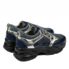 Zapatillas deportivas mujer 6038 índigo combinado