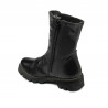 Botines para niños pequeños 39c negro