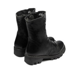 Botines para niños pequeños 39c negro