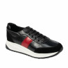 Zapatillas deportivas mujer 6030 negro+rojo
