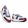 Zapatillas deportivas mujer 6030 fucsia+blanco