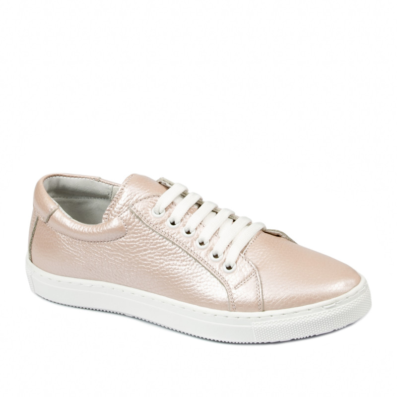 Zapatillas deportivas mujer 695 polvo nácar