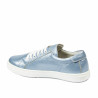 Zapatillas deportivas mujer 695 azul perla