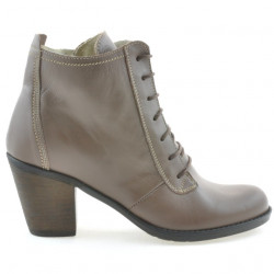 Botines mujer 3270 capuchino