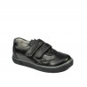 Zapatos para niños pequeños 16c negro+gris