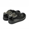 Zapatos para niños pequeños 16c negro+gris