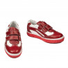Zapatos niños pequeños 16c rojo+blanco