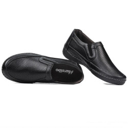 Mocasines de mujer 6000 negro