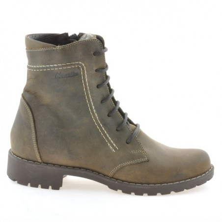 Botines mujer 255 tuxon café