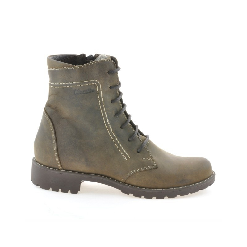 Botines mujer 255 tuxon café