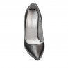 Zapatos elegantes para mujer 1246 gris nácar