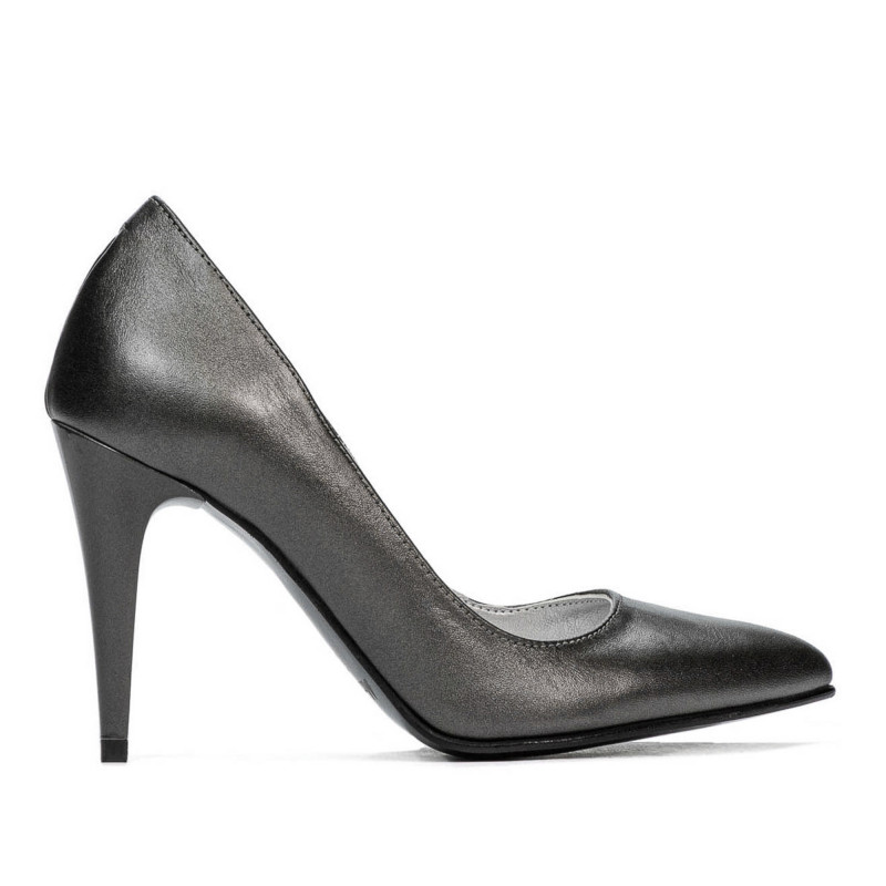 Zapatos elegantes para mujer 1246 gris nácar