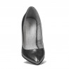 Zapatos elegantes para mujer 1246 plateado nacarado